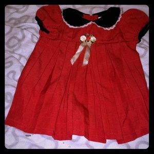 Red & Black Occassion Dress